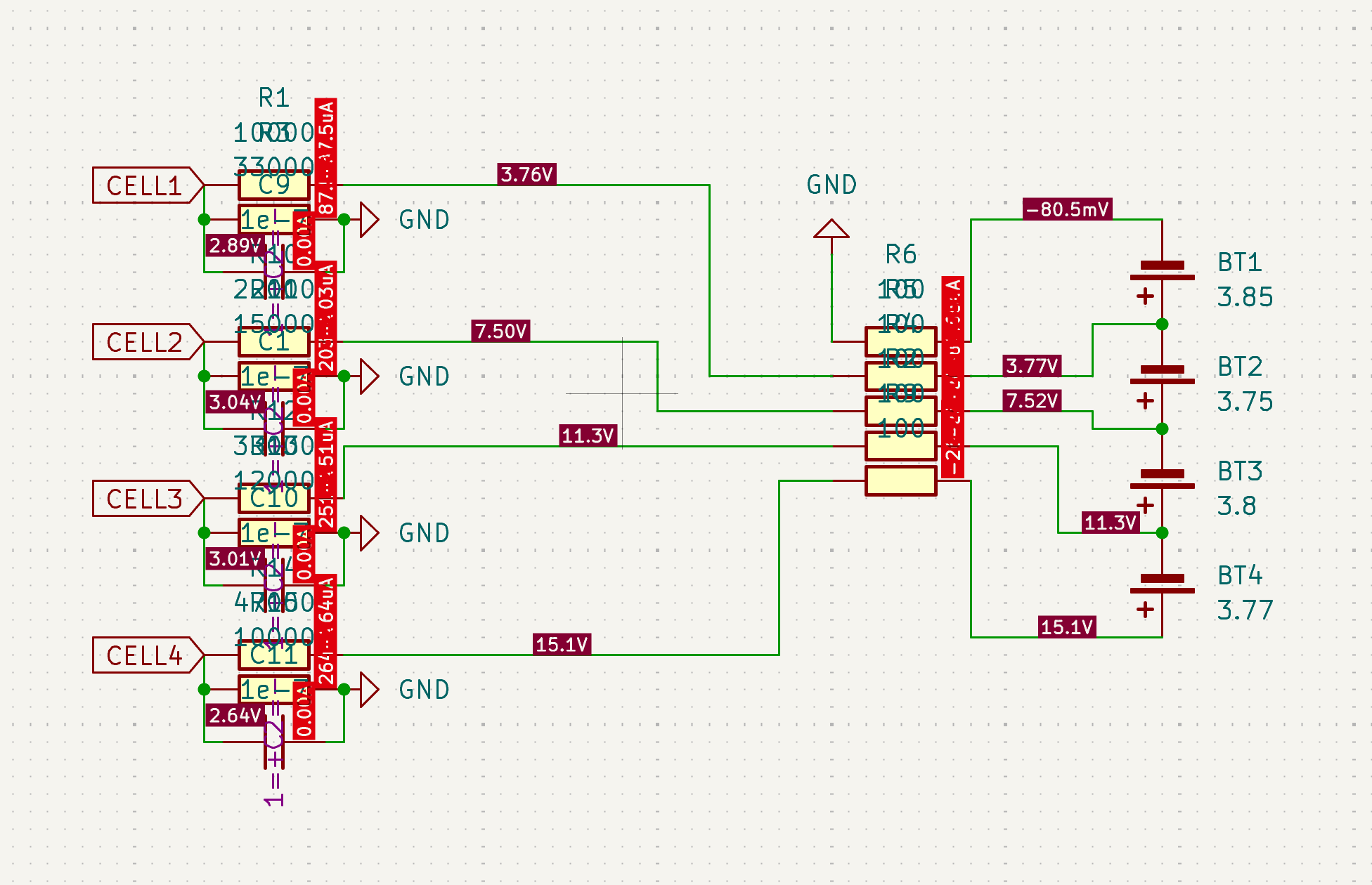 Electronics design screenshot